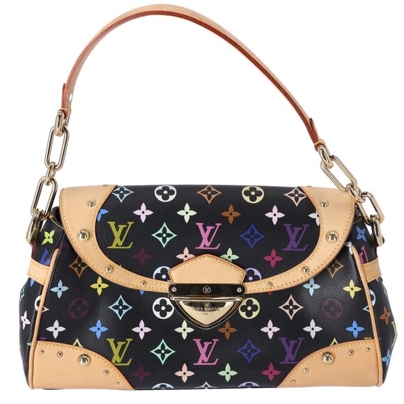 Louis Vuitton x Murakami Beverly MM Monogram Multicolor Shoulder Bag - Picture 1 of 8